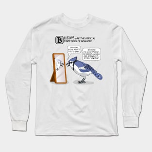 Bluejays by Zoodraws Long Sleeve T-Shirt